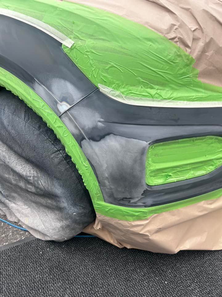 Accident repair example near Woodbridge