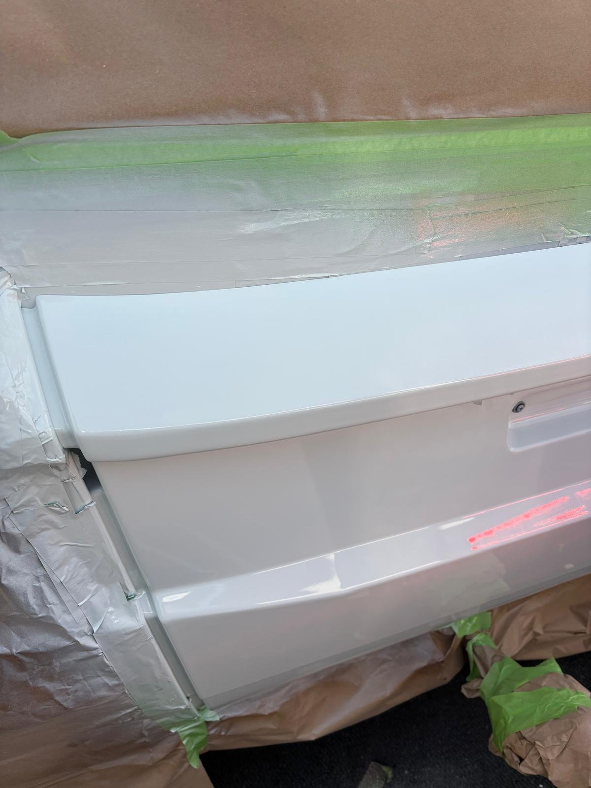 Caravan and motorhome SMART repair example image