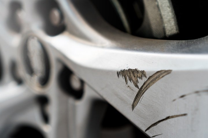 Example: alloy wheel close-up